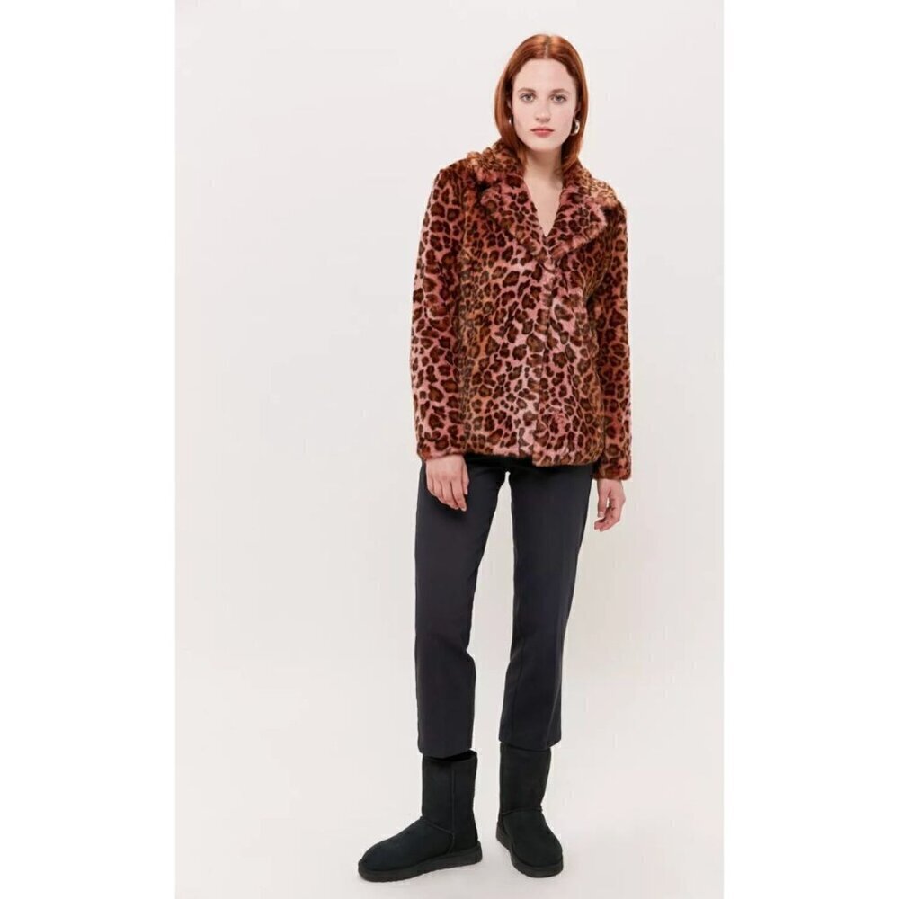 Unreal Fur Urban Tiger Faux Fur Jacket SZ XS